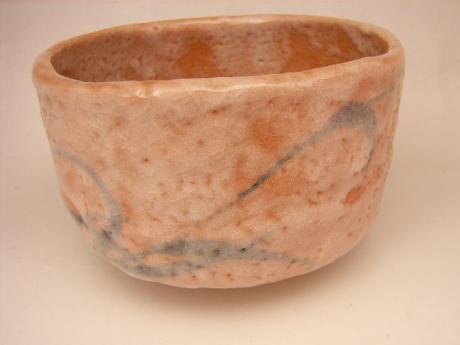 JAPANESE 20TH CENTURY SHINO TEA BOWL<br><font color=red><b>SOLD</b></font> 