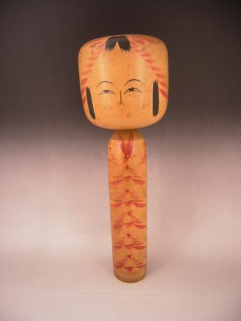 JAPANESE 20TH CENTURY ARTIST SIGNED KOKESHI DOLL<br><font color=red><b>SOLD</b></font>