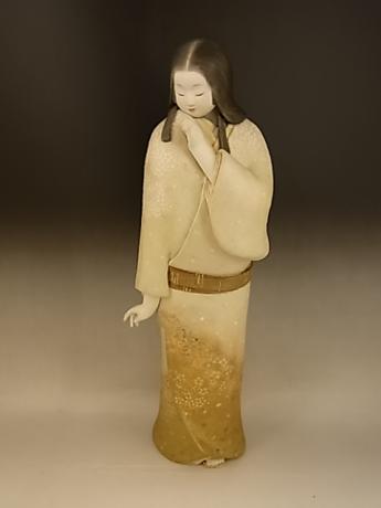 JAPANESE 20TH CENTURY DOLL MADE BY ARTIST AYAKO<br><font color=red><b>SOLD</b></font>
