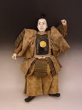 JAPANESE MEIJI PERIOD SAMURAI DOLL<br><font color=red><b>SOLD</b></font>