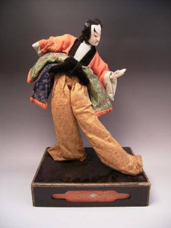 JAPANESE LATE EDO - EARLY MEIJI PERIOD TAKEDA DOLL<br><font color=red><b>SOLD</b></font> 