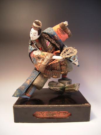 JAPANESE 19TH CENTURY TAKEDA DOLL<br><font color=red><b>SOLD</b></font>
